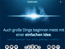 Tablet Screenshot of berlinmagic.com